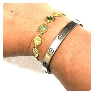 Gorjana gold plated bracelet